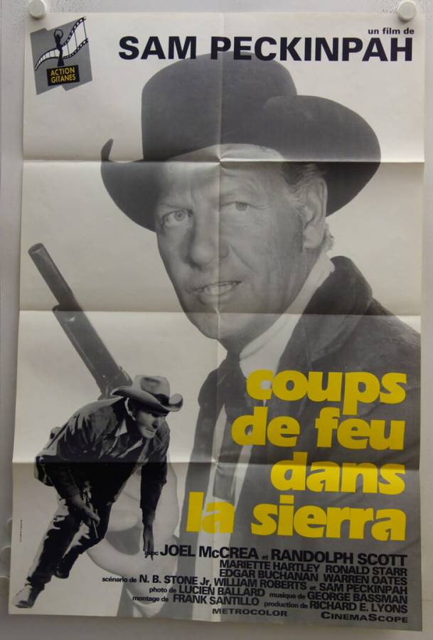 Sacramento originales Filmplakat aus Frankreich