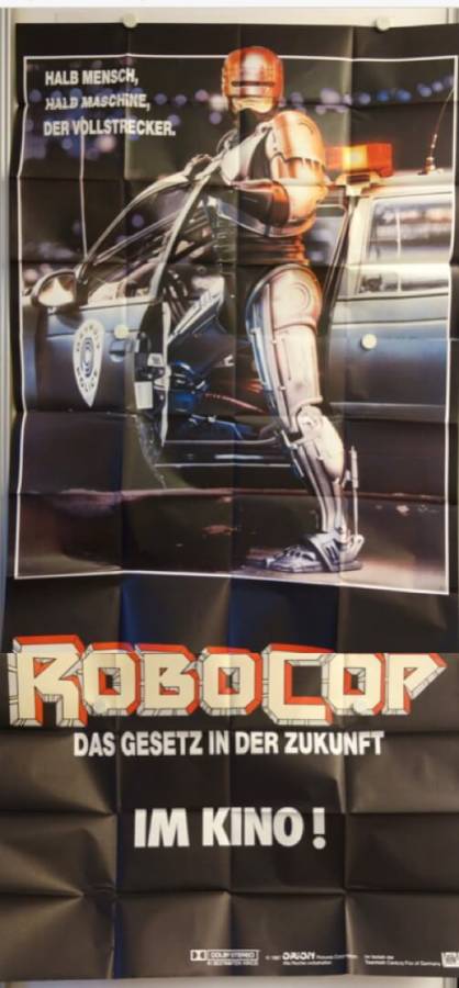 Robocop originales deutsches 3xA0-Filmplakat