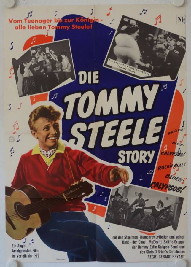 Die Tommy Steele Story originales deutsches Filmplakat