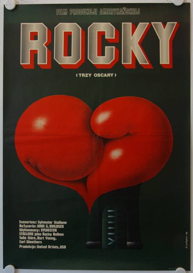 Rocky originales Filmplakat aus Polen