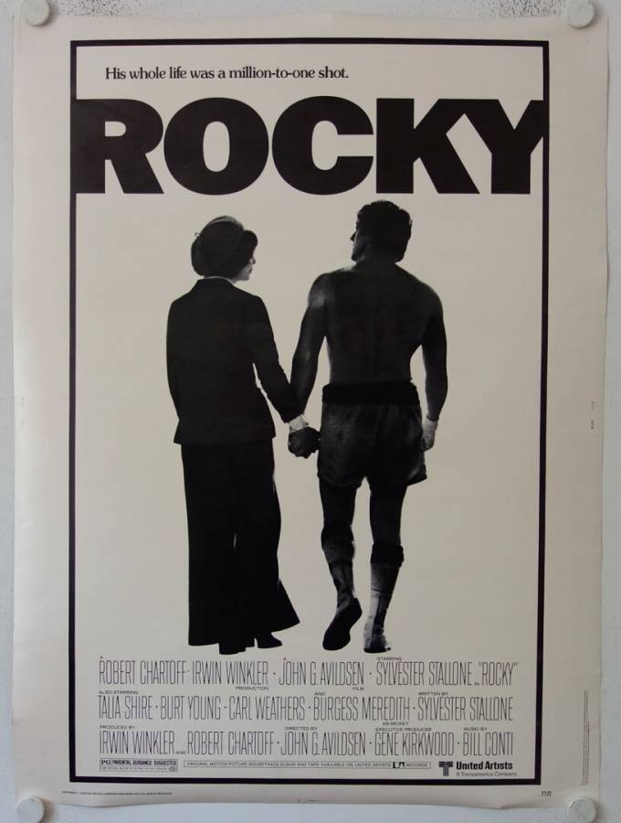 Rocky originales US 30x40 Filmplakat