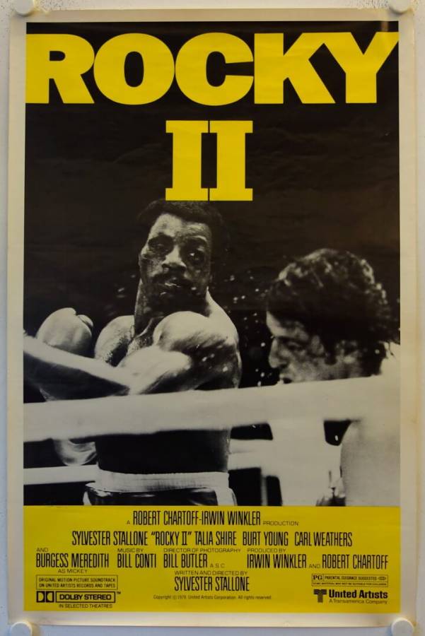 Rocky 2 originales US Filmplakat