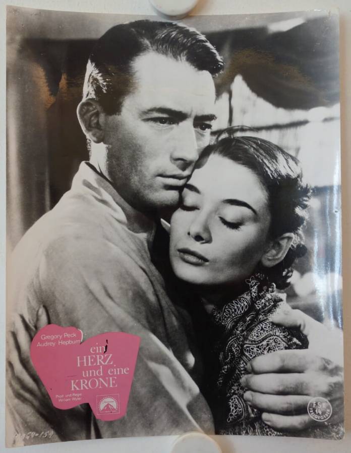 Roman Holiday re-release german lobby card