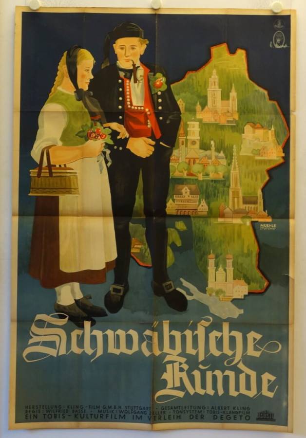 Schwäbische Kunde original release german movie poster