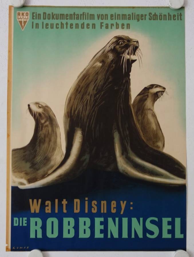 Die Robbeninsel originales deutsches Filmplakat