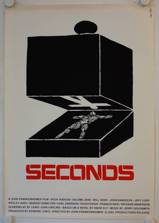 Seconds original artist print silkscreen movie poster