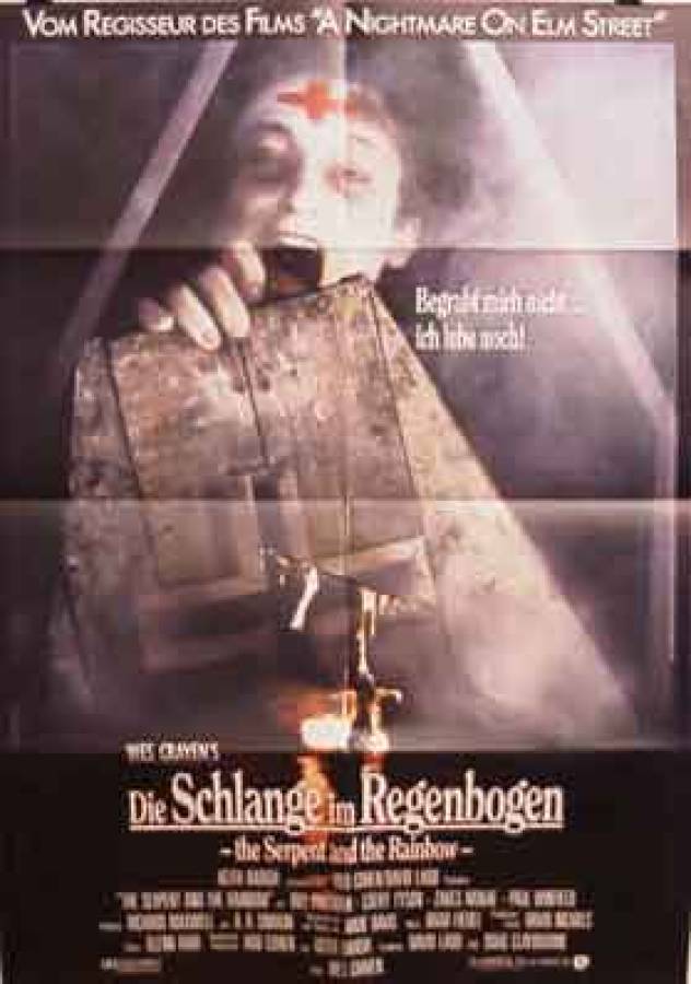 The Serpent and the Rainbow original release german movie poster
