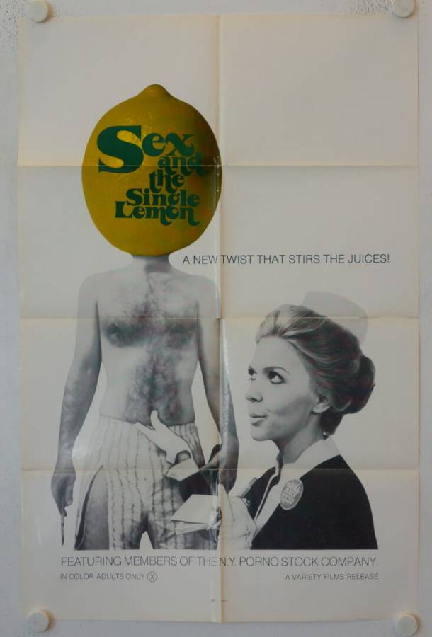 Sex and the Single Lemon original release US Onesheet movie poster