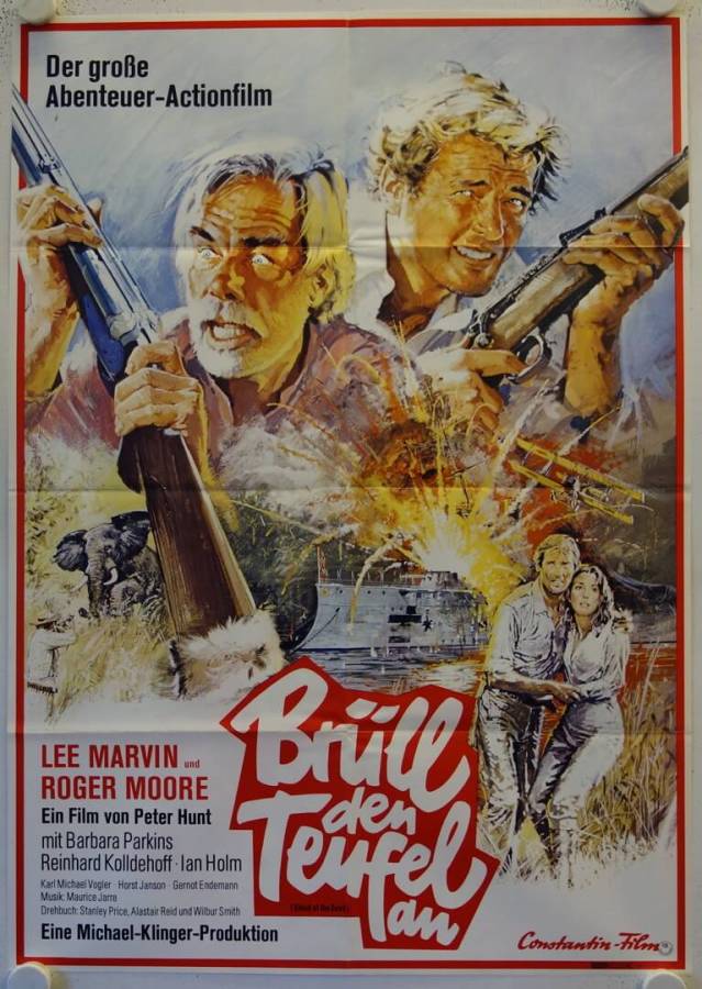 Shout at the Devil original release german movie poster