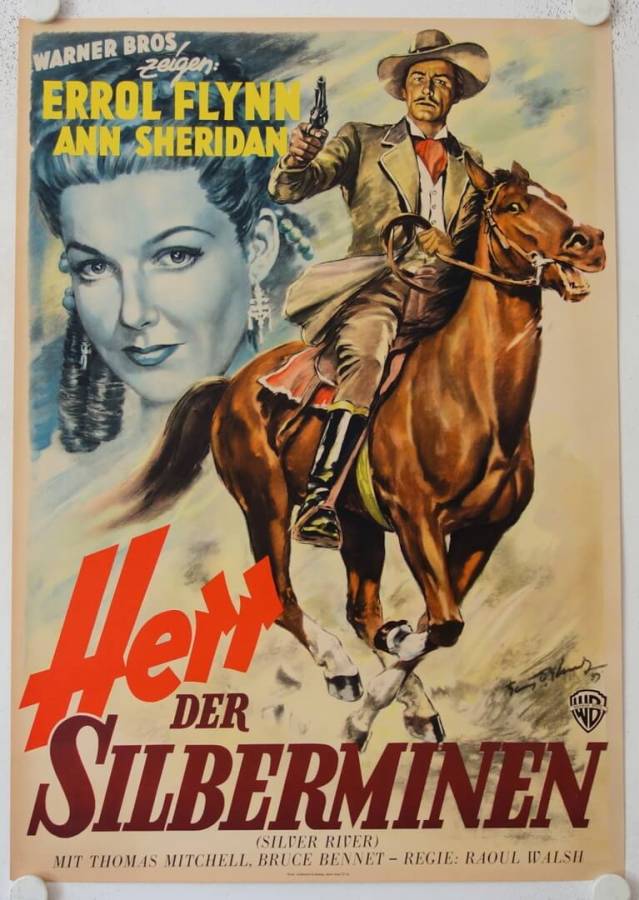 Herr der Silberminen originales deutsches Filmplakat
