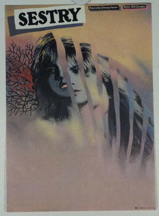 Sister, Sister original release czech movie poster