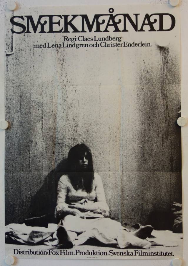 Smekmanad - Honeymoon originales Filmplakat aus Schweden