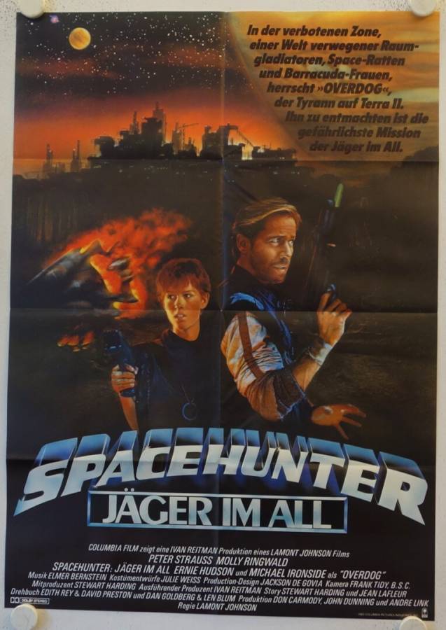 Spacehunter - Jäger im All originales deutsches Filmplakat