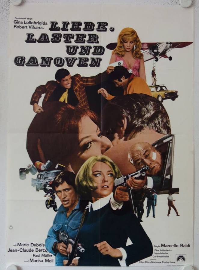 Stuntman original release german movie poster