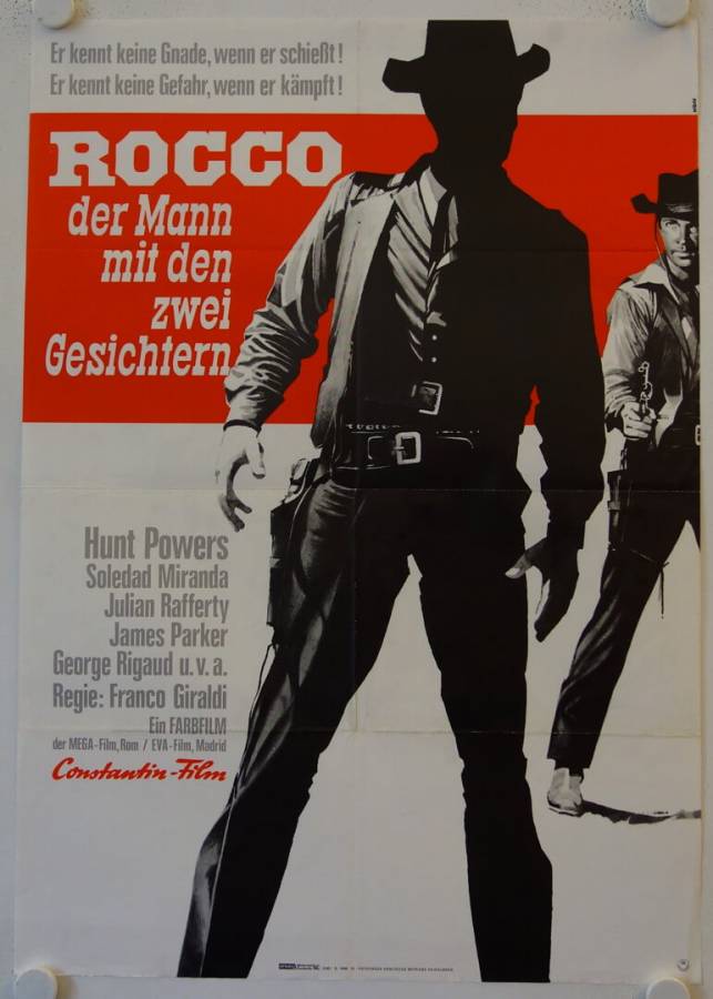 Rocco der Mann mit den zwei Gesichtern originales deutsches Filmplakat