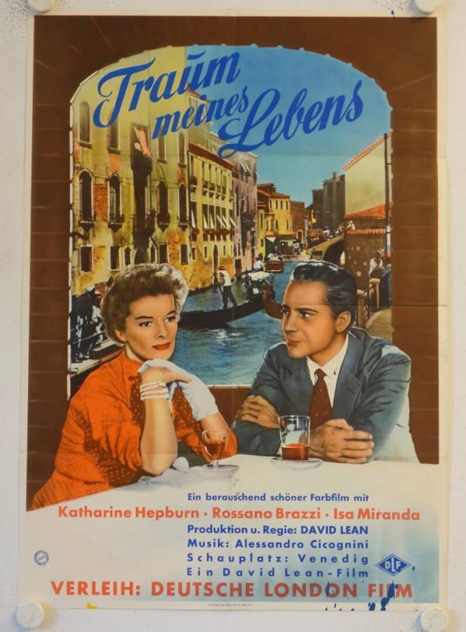 Summertime original release german movie poster