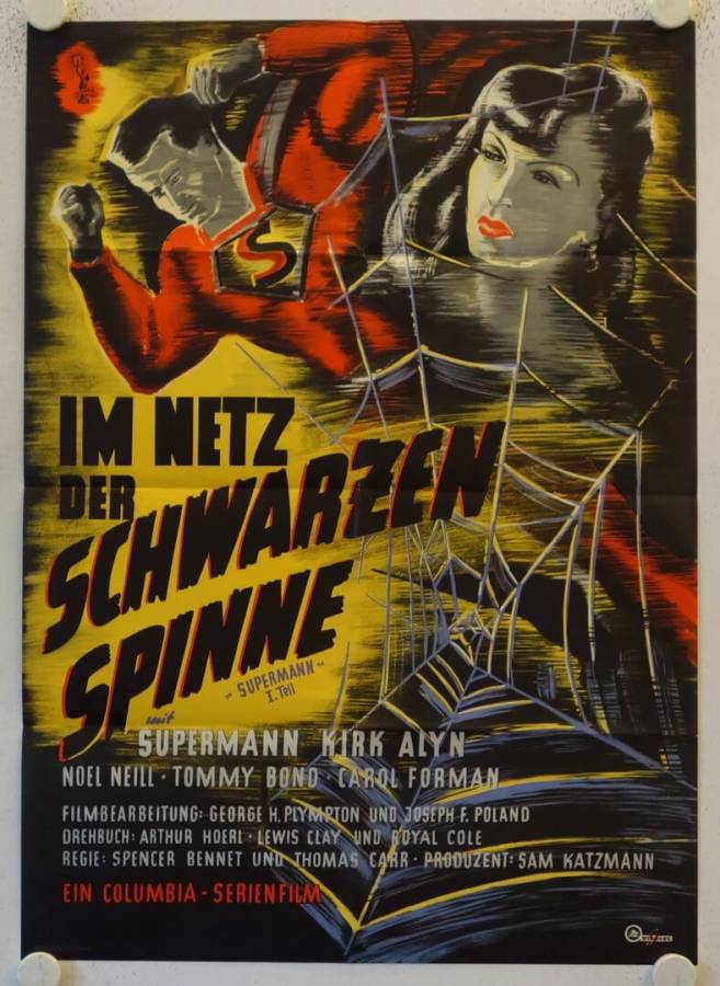 Superman Part 1 original release german movie poster