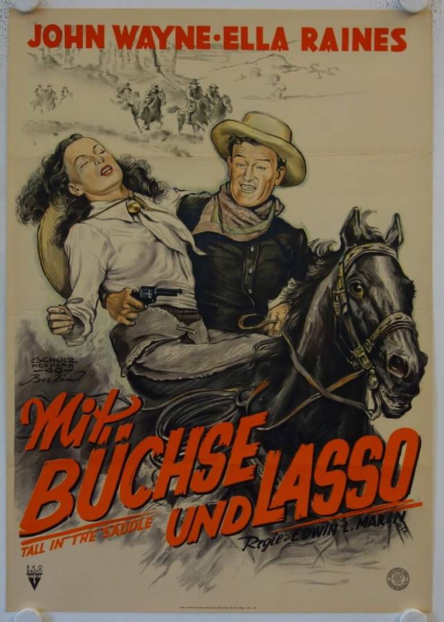 Mit Büchse und Lasso originales deutsches Filmplakat