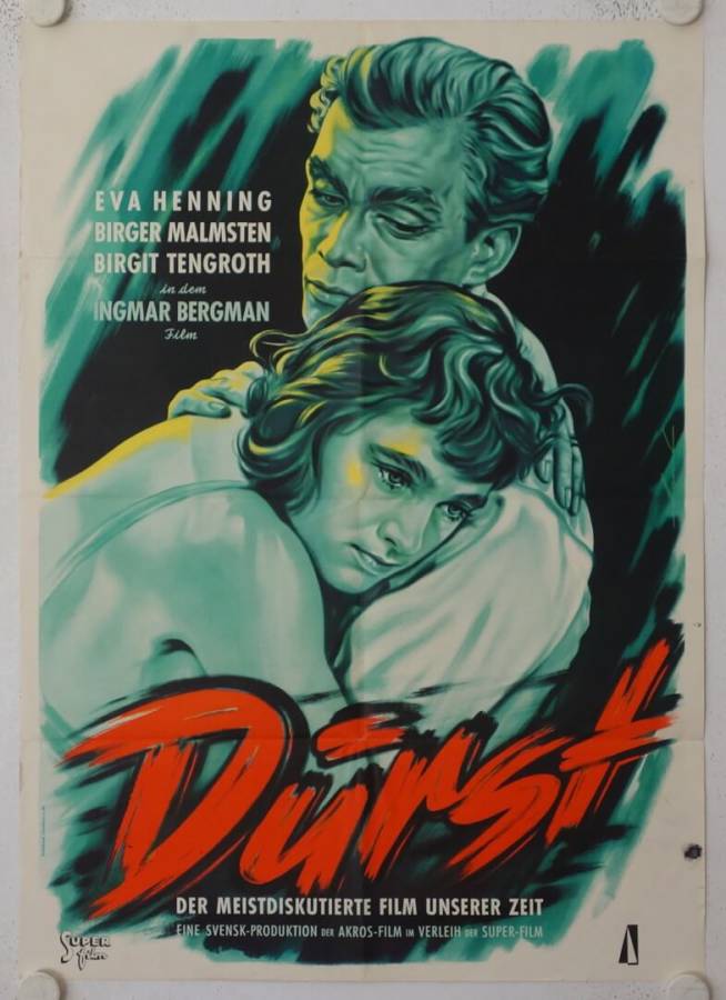 Törst - Thirst original release german movie poster