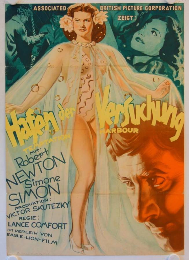Hafen der Versuchung originales deutsches Filmplakat