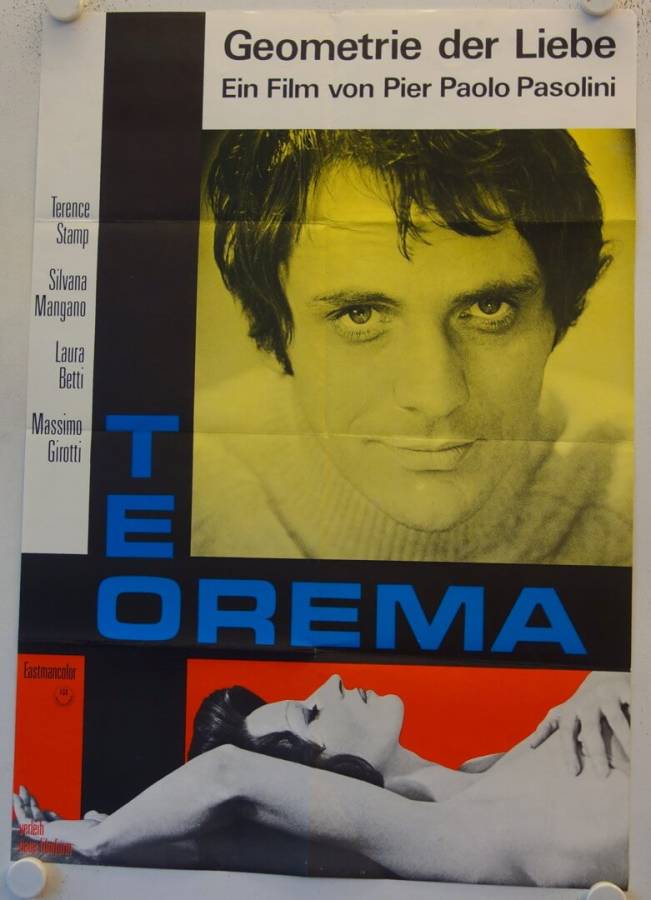 Teorema originales deutsches Filmplakat