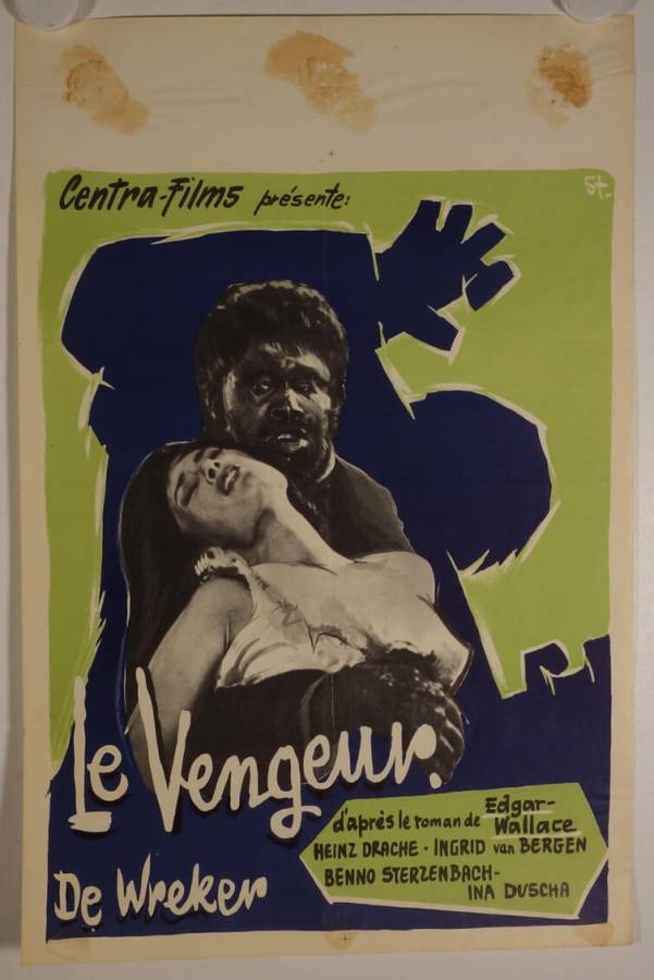 Der Rächer originales belgisches Filmplakat