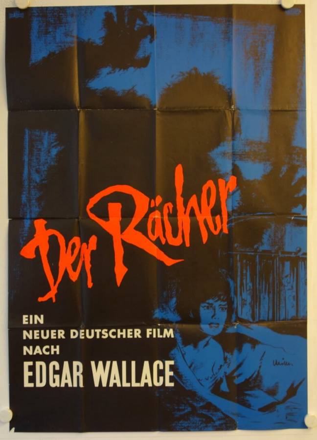 Der Rächer originales deutsches A0-Filmplakat