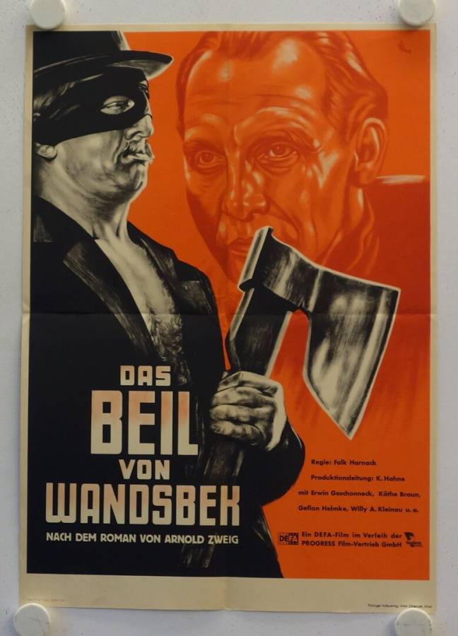 Das Beil von Wandsbek originales DDR A2 Filmplakat