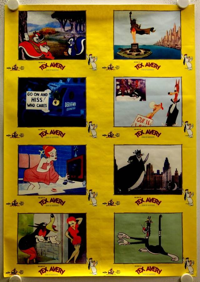 The Best of Tex Avery original release german movie poster