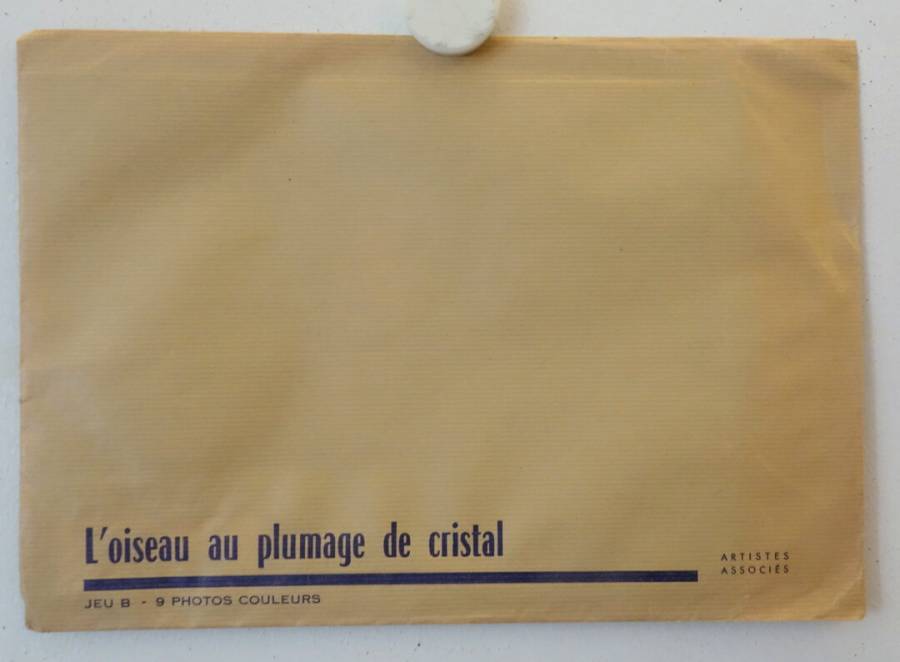 Das Geheimnis der schwarzen Handschuhe originaler Aushangfotosatz aus Frankreich