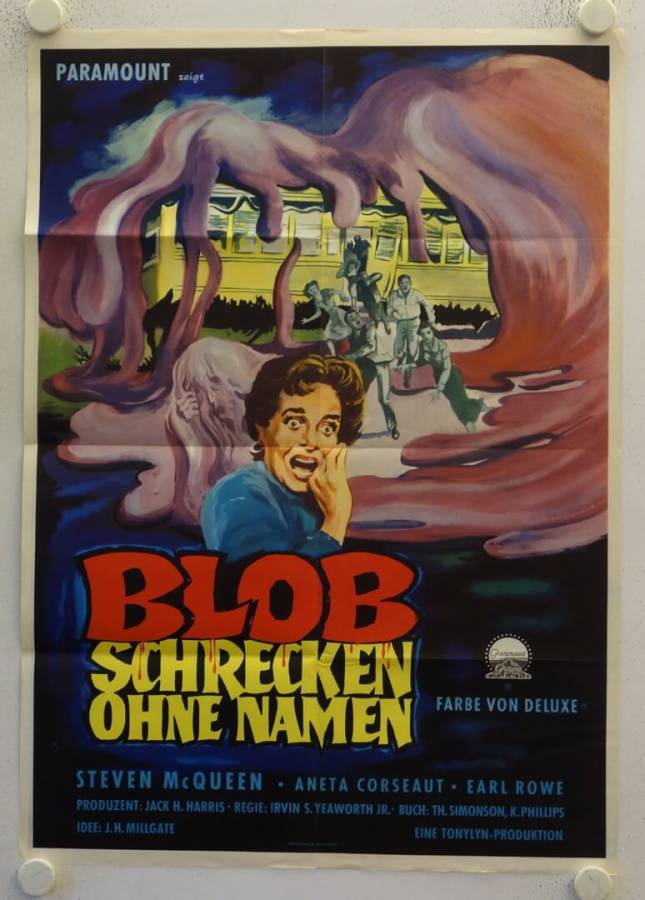 The Blob original release german movie poster