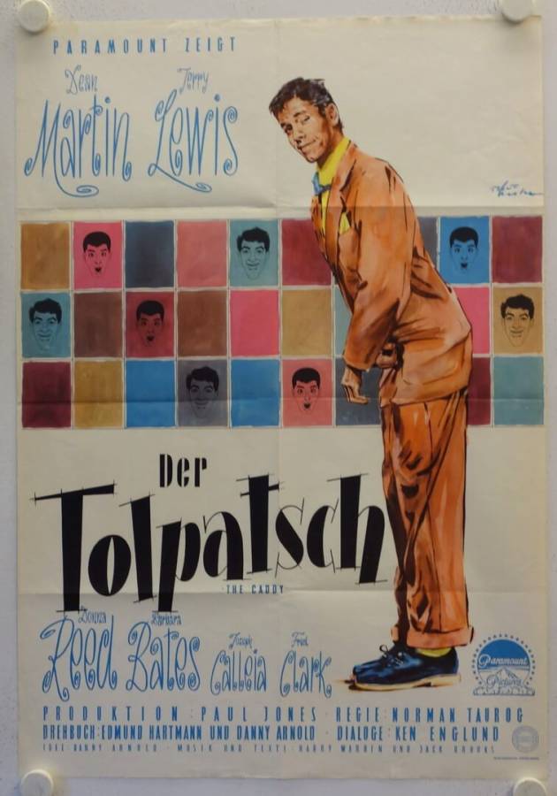 The Caddy original release german movie poster