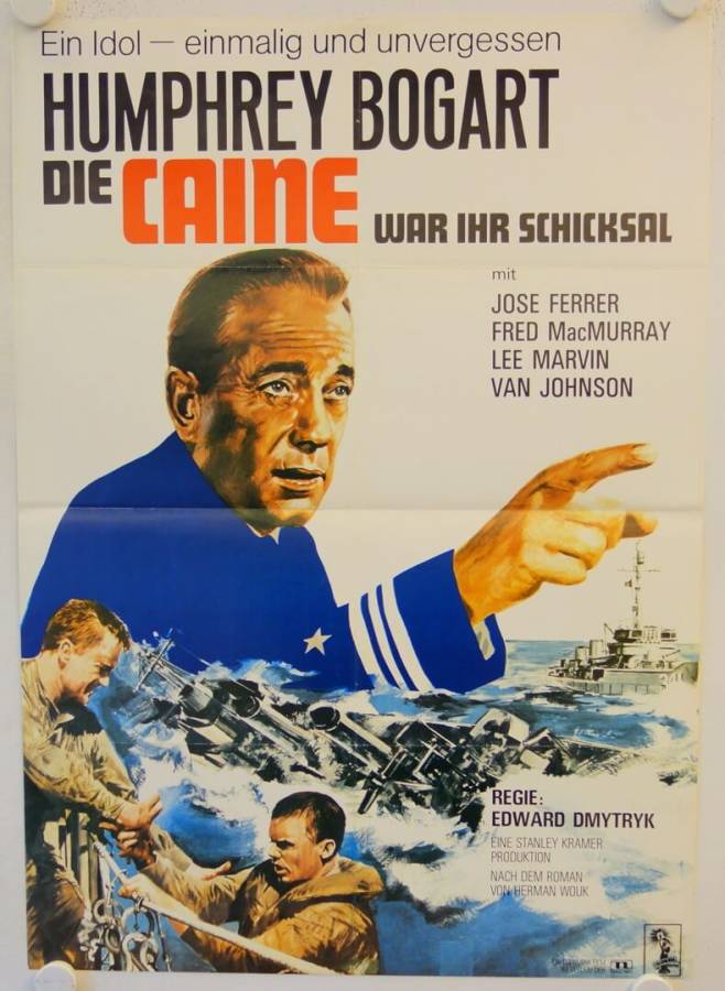 The Caine Mutiny re-release german movie poster
