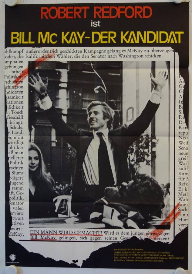 The Candidate original release german movie poster
