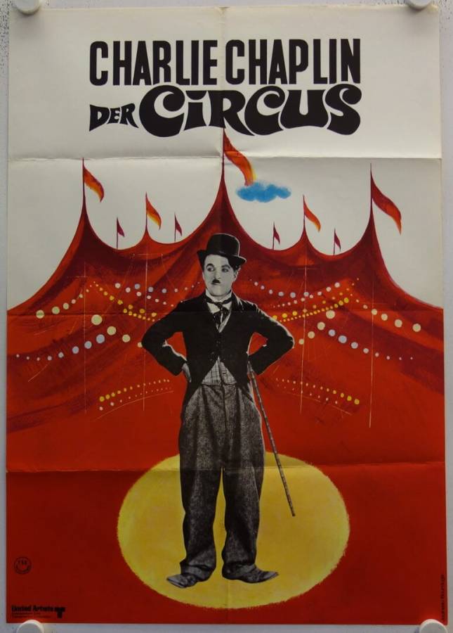 Der Circus / Der Zirkus originales deutsches Filmplakat