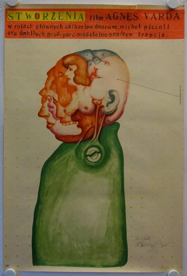 Die Geschöpfe originales polnisches Filmplakat
