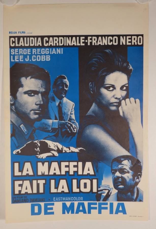 The Day of the Owl original release belgian movie poster