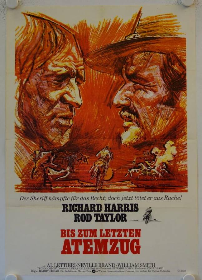 Bis zum letzten Atemzug originales deutsches Filmplakat