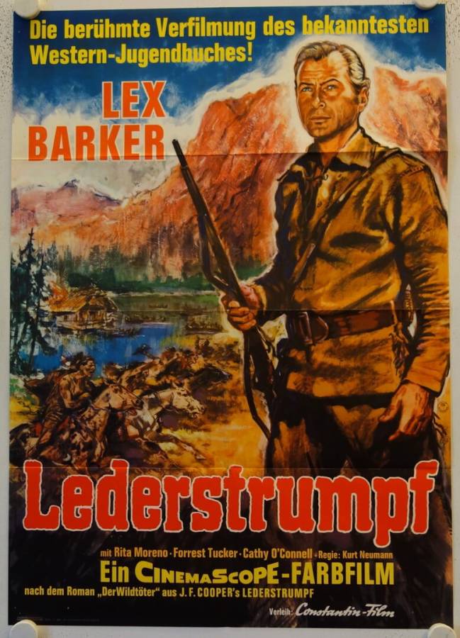 The Deerslayer re-release german movie poster