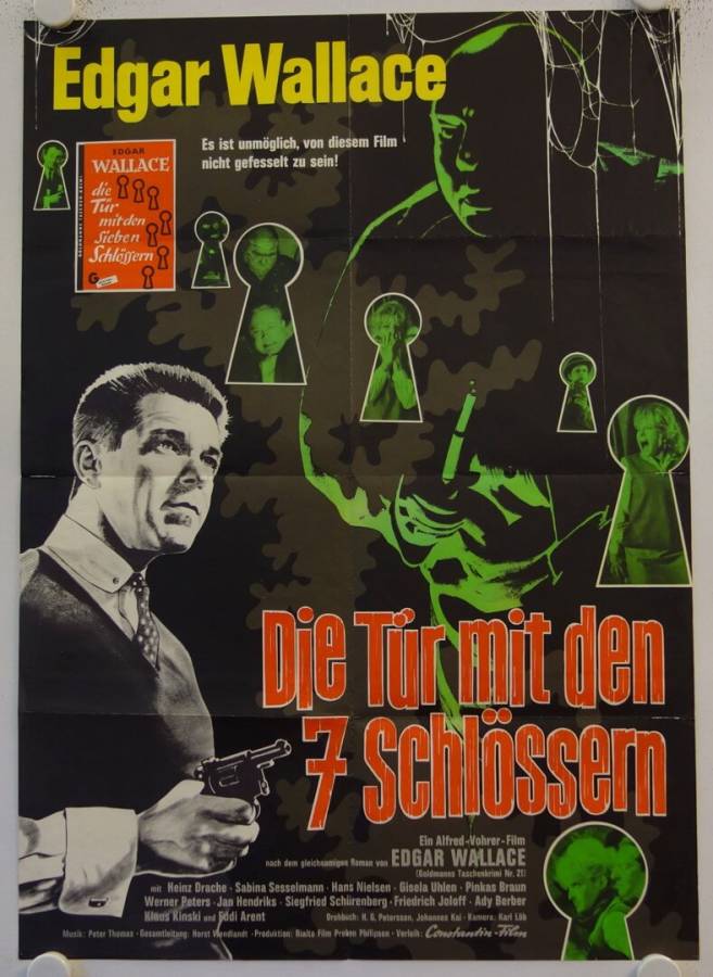 The Door with 7 Locks original release german movie poster