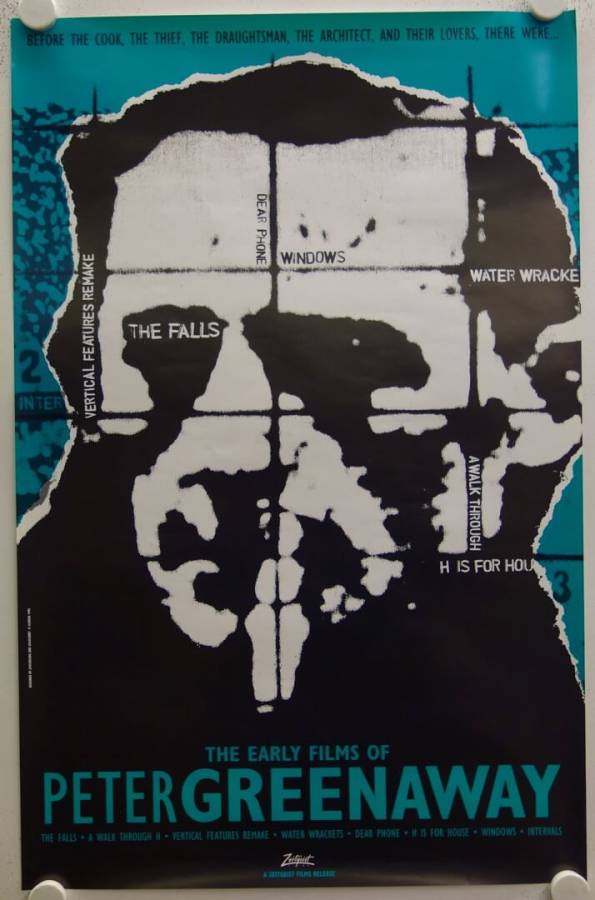 The Early Films of Peter Greenaway original US Onesheet movie poster