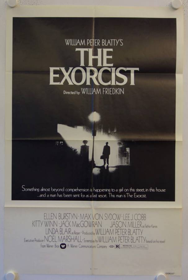 Der Exorzist originales US Filmplakat