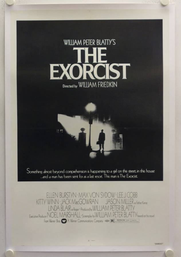 Der Exorzist originales US Onesheet Filmplakat