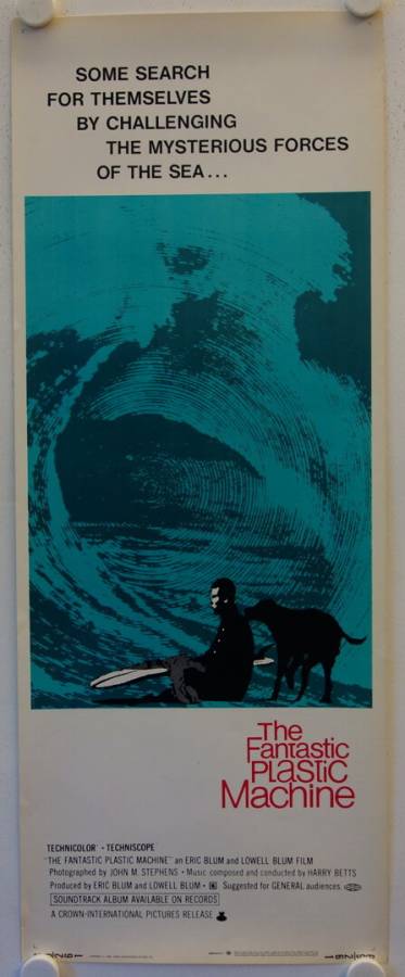 The Fantastic Plastic Machine original release US insert movie poster