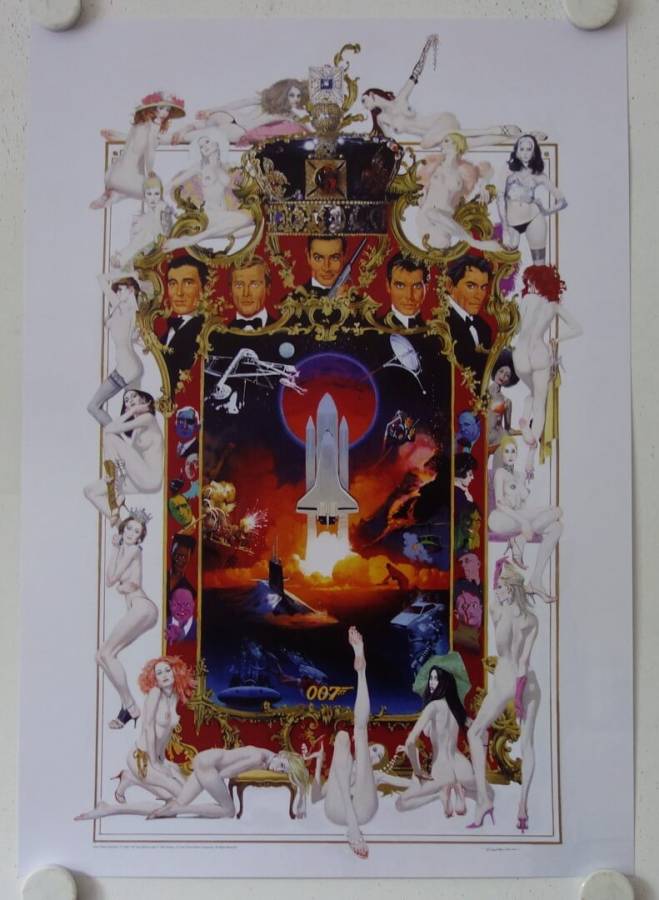 The Forbidden World of James Bond 007 limited edition german art print