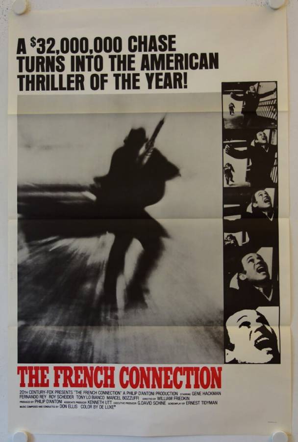 The French Connection original release US Onesheet movie poster