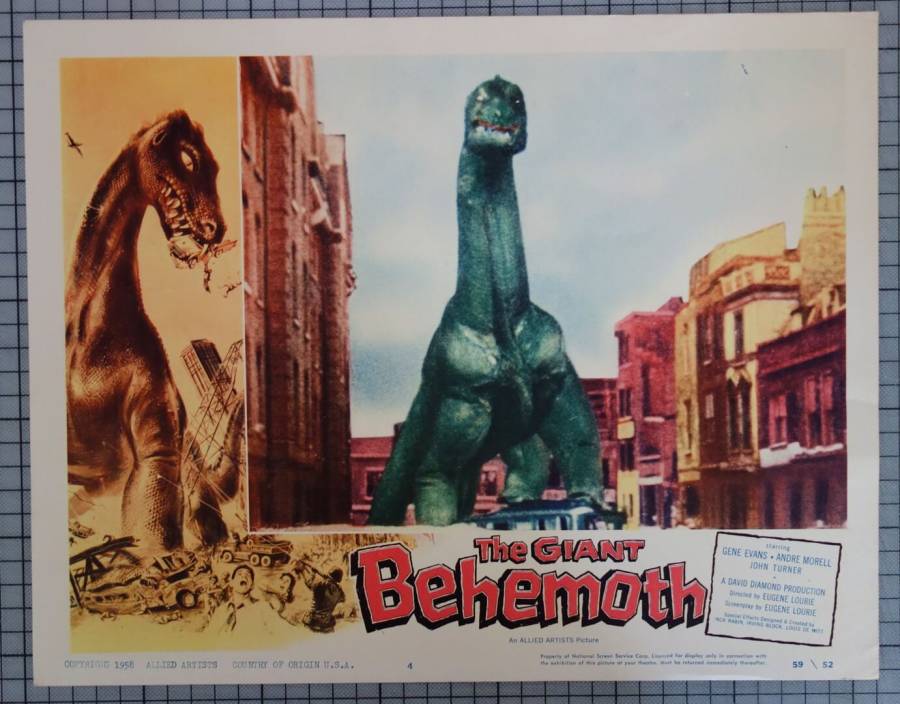 Das Ungeheuer von Loch Ness originale US Lobby Card