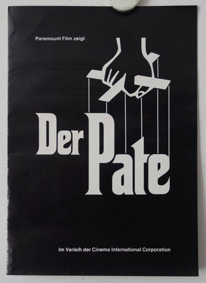 The Godfather original german pressbook