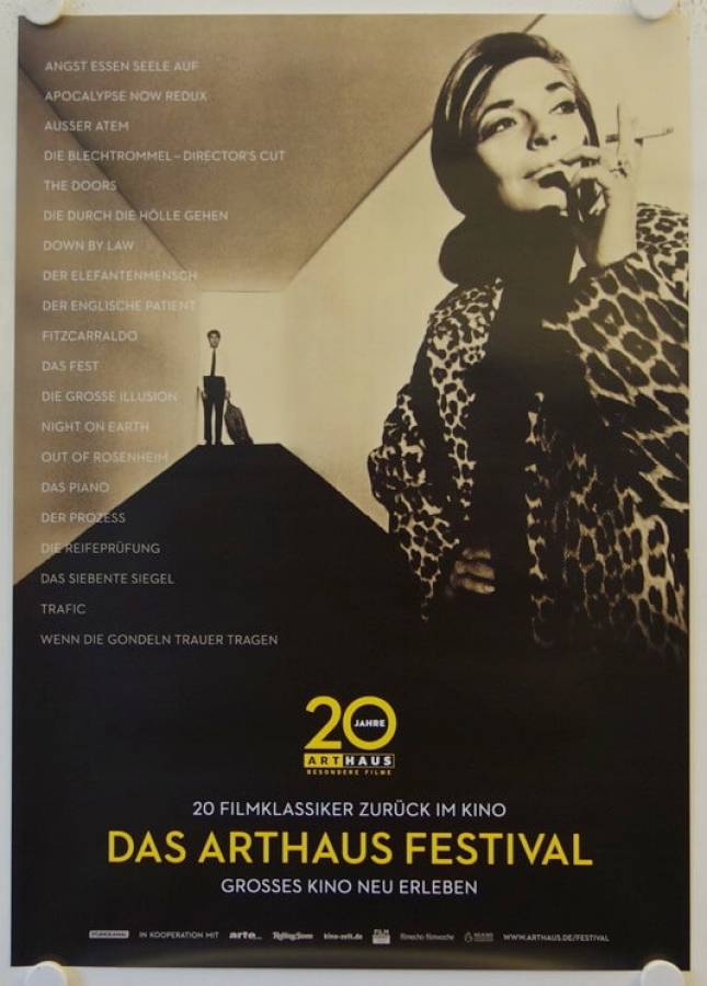 The Graduate original german festival poster