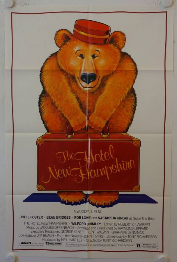 The Hotel New Hampshire original release US Onesheet movie poster